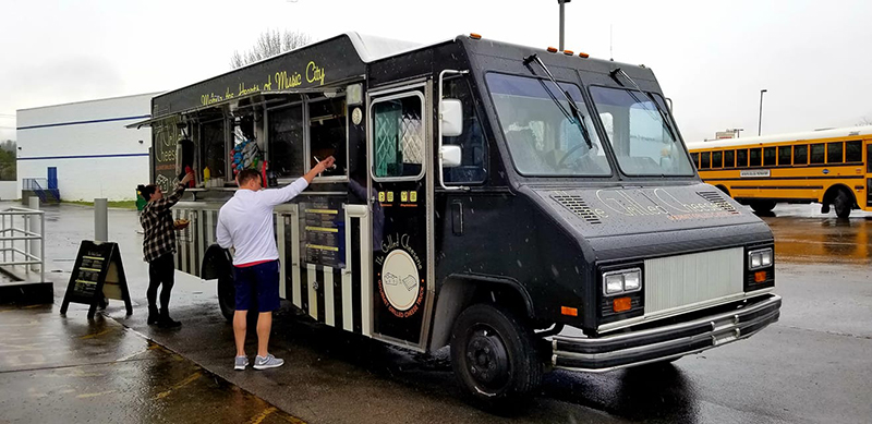 Grilled Cheese food truck at Cavalry