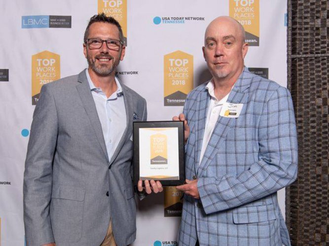 Cavalry receives "Top Workplaces" award from The Tennessean